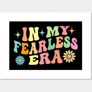 Retro Groovy In My Fearless Era Posters and Art